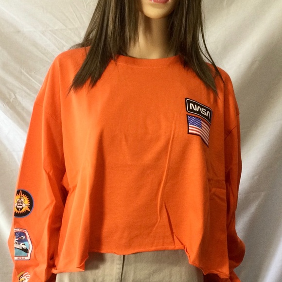 Charlotte Russe Tops - NASA DECAL TOP